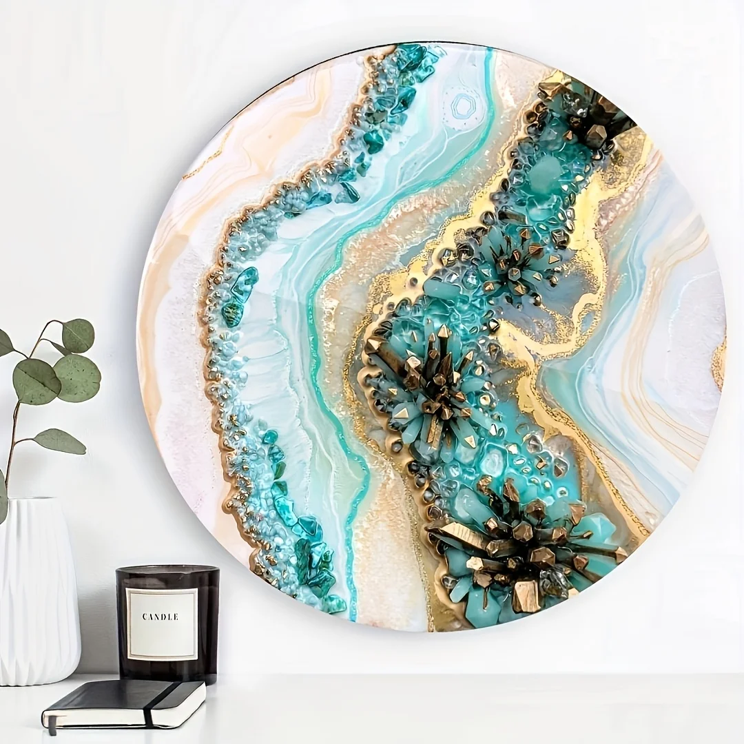 DIY Resin Round Table Silicone - Resin Art Clock recension och pris